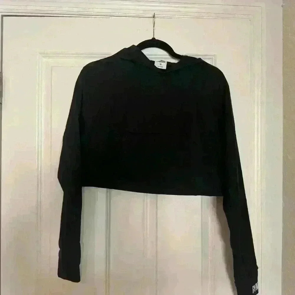 Gym Shark Crop workout hoody jacket XS